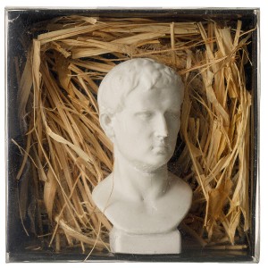 Agrippa Mini Heykel Beyaz - Thumbnail