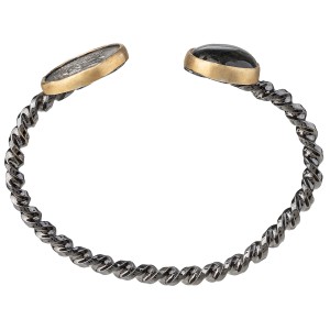 Labradorit Taşlı Burgu Bileklik - Thumbnail