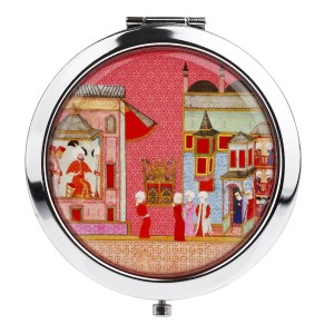 Minyatür Koleksiyonu Pembe Ayna - Thumbnail