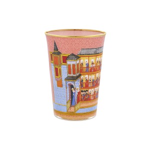 Minyatür Koleksiyonu Pembe Su Bardağı - Thumbnail