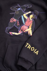 Truva Koleksiyonu Siyah Sweatshirt - Thumbnail