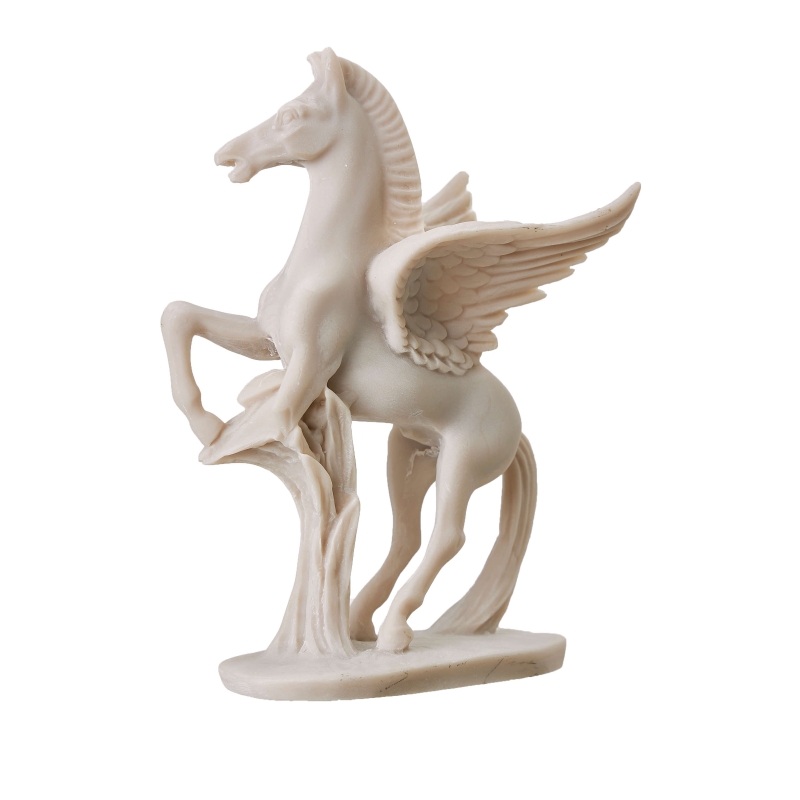 Pegasus Mini Heykel Beyaz