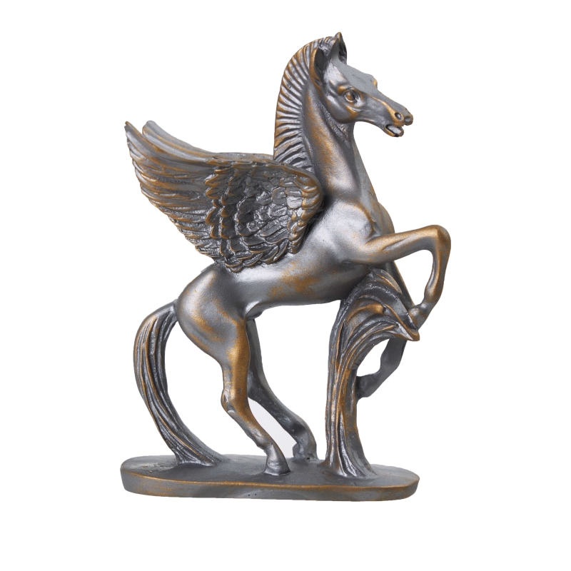 Pegasus Mini Heykel Gümüş