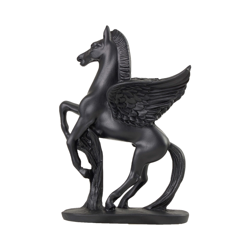 Pegasus Mini Heykel Siyah
