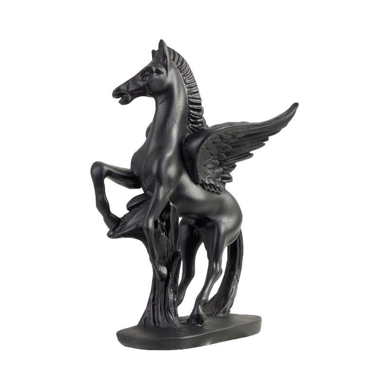 Pegasus Mini Heykel Siyah