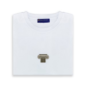 Reflect Arkeoloji Sütun T-Shirt Beyaz Unisex - Thumbnail