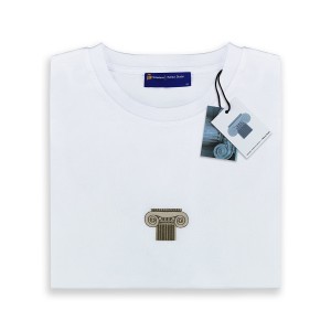 Reflect Arkeoloji Sütun T-Shirt Beyaz Unisex - Thumbnail