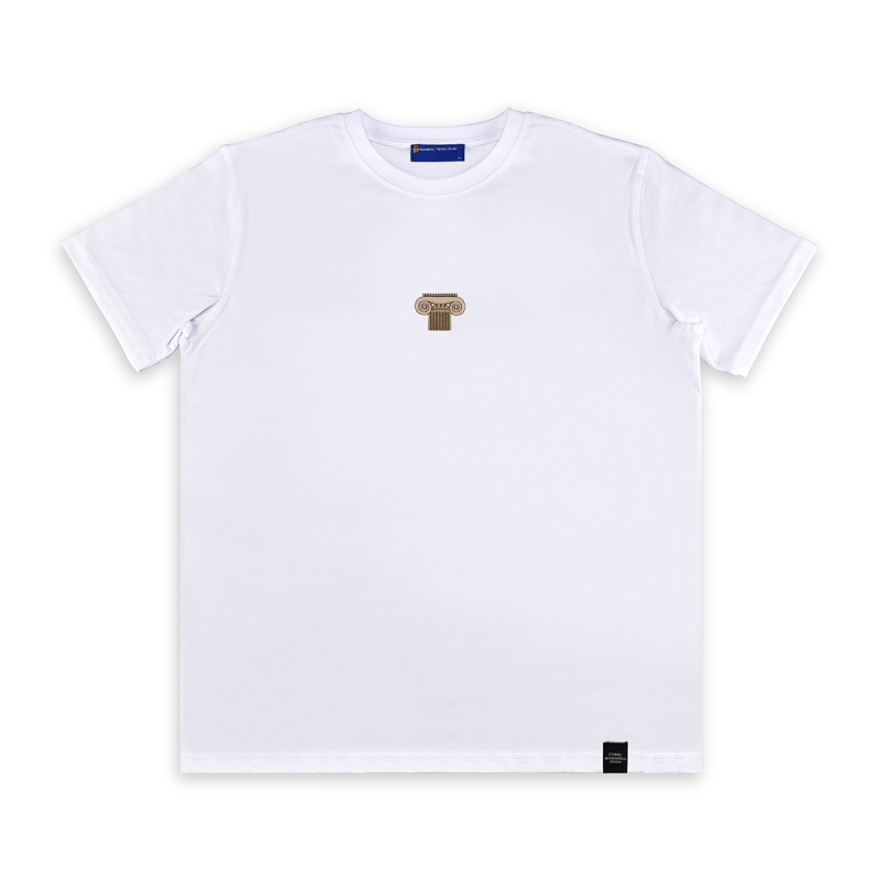 Reflect Arkeoloji Sütun T-Shirt Beyaz Unisex