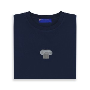 Reflect Arkeoloji Sütun T-Shirt Lacivert Unisex - Thumbnail