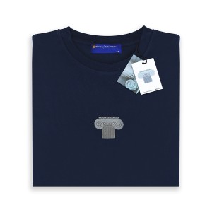 Reflect Arkeoloji Sütun T-Shirt Lacivert Unisex - Thumbnail