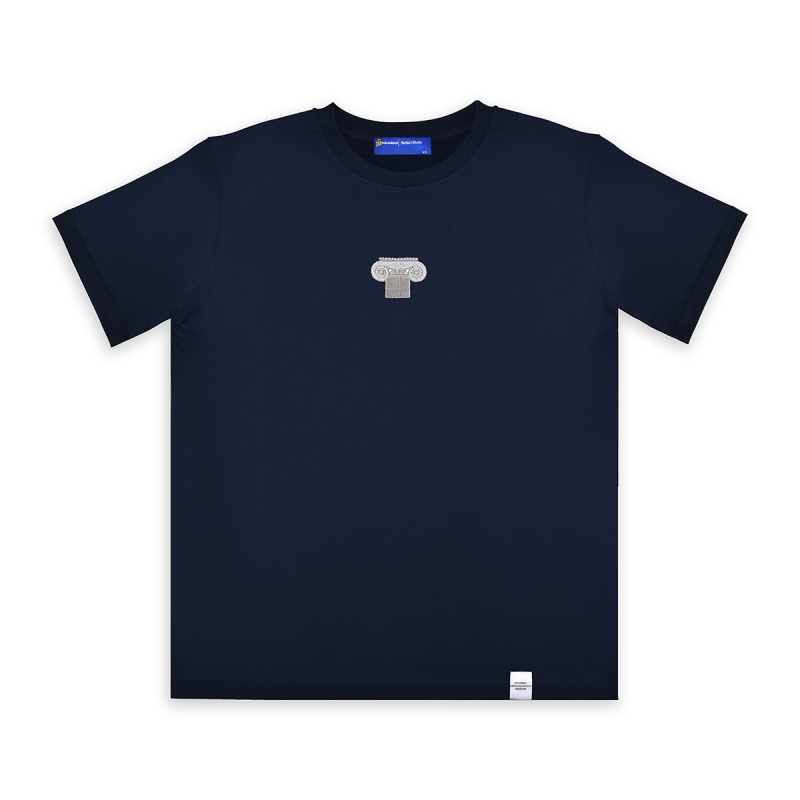 Reflect Arkeoloji Sütun T-Shirt Lacivert Unisex