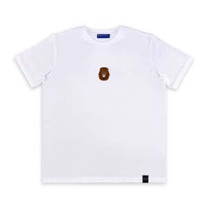 Reflect Topkapı Aslan T-Shirt Beyaz Unisex - Thumbnail
