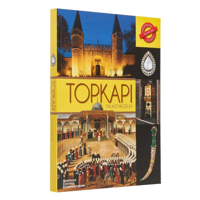 Topkapı Sarayı Almanca Ciltli Guidebook