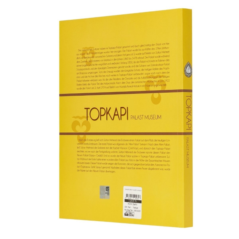 Topkapı Sarayı Almanca Ciltli Guidebook