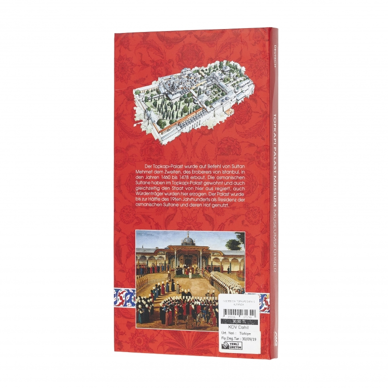 Topkapı Sarayı Almanca Ciltsiz Guidebook