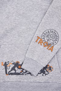 Truva Koleksiyonu Gri Sweatshirt - Thumbnail